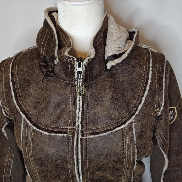 Kuhl Women's Brown Hooded Jacket - Picture 3 of 13